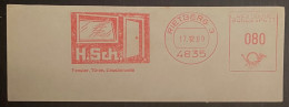 Home Appliances, Industry, Advertisement, Meter Franking, Red Meter, Germany - Fabbriche E Imprese