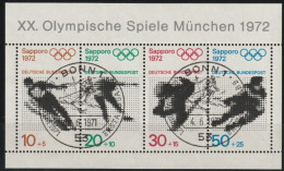 BRD 1971 MiNr.684 - 687 Block 6 O Gest. ESSt. Bonn Olympische Spiele Sapporo Und München( Bl.30)günstiger Versand - 1959-1980