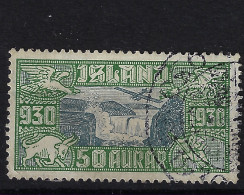 Iceland Mi 145 1930 Oblitéré/cancelled/used - Luftpost