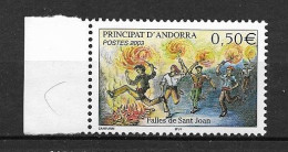 ANDORRE FR ,  No 581 , NEUF , ** , SANS CHARNIERE, TTB . - Nuovi