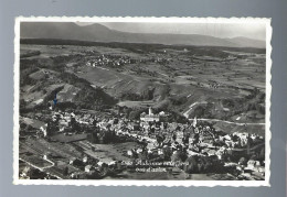 CPA - Suisse - Aubonne Et Le Jura Vus D'avion (pli) - NC - Aubonne