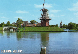 CPM - K - HOLLANDE - PAYS BAS - NEDERLAND - FRISE - FRIESLAND - DOKKUM - MOLENS - MOULIN - Dokkum