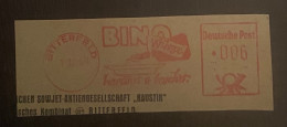 Industry, Advertisement, Meter Franking, Red Meter, Germany - Fabbriche E Imprese