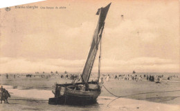 BELGIQUE - Blankenberge - Une Barque De Pêche - Carte Postale Ancienne - Blankenberge