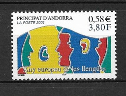 ANDORRE FR ,  No 549 , NEUF , ** , SANS CHARNIERE, TTB . - Unused Stamps