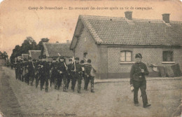 BELGIQUE - Camp De Brasschaet - En Revenant Des écuries Après Un Tir De Campagne - Carte Postale Ancienne - Brasschaat