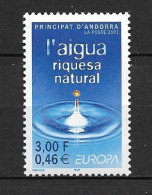 ANDORRE FR ,  No 546 , NEUF , ** , SANS CHARNIERE, TTB . - Nuovi