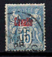 Cavalle -1893 - Type Sage- N° 5  - Oblitéré - Used - Used Stamps