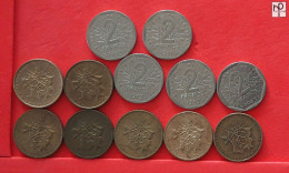 FRANCE  - LOT - 12 COINS - 2 SCANS  - (Nº57836) - Sammlungen & Sammellose