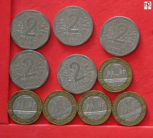 FRANCE  - LOT - 10 COINS - 2 SCANS  - (Nº57837) - Collezioni E Lotti