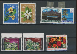 4 Fleurs + Cadeau   ** Yv. 64 65. 120, 129 **. Blumen. Flowers - Unused Stamps