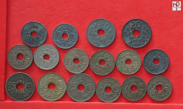 FRANCE  - LOT - 16 COINS - 2 SCANS  - (Nº57843) - Sammlungen & Sammellose
