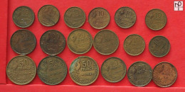 FRANCE  - LOT - 18 COINS - 2 SCANS  - (Nº57845) - Sammlungen & Sammellose