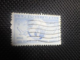 TIMBRE :  U.S. AIR MAIL 15c UNIVERSAL POSTAL UNION 1974-1949 - Usati