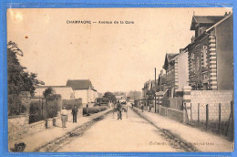 95 - Val D'Oise - Champagne - Avenue De La Gare (N14469) - Champagne Sur Oise