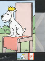 Set écriture Tintin / Kuifje : Duostamps + Enveloppe + Papier - Andere & Zonder Classificatie