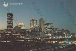 CARTOLINA  MONTREAL,QUEBEC,CANADA-MONTREAL 1976-LUMIERES DE MONTREAL-MONTREAL.LE PARIS DE L'AMERIQUE-VIAGGIATA 1975 - Montreal