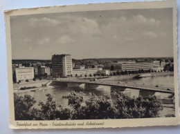 Frankfurt Am Main, Friedensbrücke U. Arbeitsamt , 1955 - Frankfurt A. Main