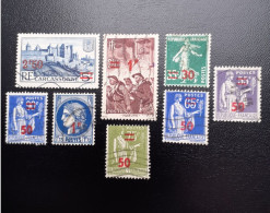 N° 476-478-479-480-482-489-490 - Used Stamps