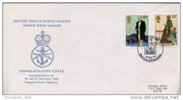 FDC-FIRST DAY COVER - GRAN BRETAGNA - GREAT BRITAIN - BRITISH FORCES POSTAL SERVICE 1979 - 1971-1980 Decimal Issues