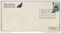 FDC-FIRST DAY COVER - GRAN BRETAGNA - GREAT BRITAIN - BUTTERFLY & BEE - 1985 - 1981-1990 Decimal Issues