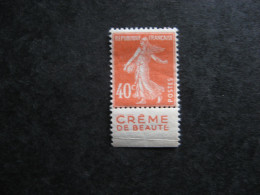 A). TB N° 194 B, PUB Inférieure " GIBBS". Neuf XX - Unused Stamps