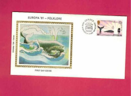 FDC De 1981 De Jersey - YT N° 250 - Baleines