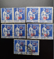 N° 479 Lot De 5 Paires - Used Stamps