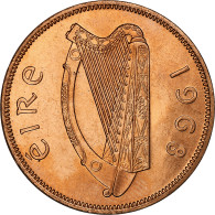 République D'Irlande, Penny, 1968, Bronze, SPL, KM:11 - Irlande