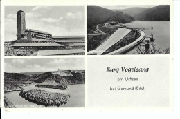 Burg Vogelsang Am Urftsee Bei Gemünd (Eifel), Gelaufen 1956 - Euskirchen