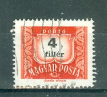 HONGRIE - Timbre-Taxe N°216 Oblitéré.Filigrane Etoile Multiple Ou Sans Filigrane. - Postage Due