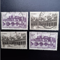 N° 499-500 Lot De 4 Bien Frappés - Used Stamps