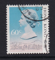 Hong Kong: 1987/88   QE II  (Type II - Lighter Shading)   SG541B      60c       Used - Usados