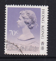 Hong Kong: 1987/88   QE II  (Type II - Lighter Shading)   SG542B      70c       Used - Used Stamps