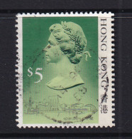 Hong Kong: 1987/88   QE II  (Type II - Lighter Shading)   SG549B      $5       Used - Usados