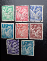 N° 649-650-651-652-653-654-656 - Used Stamps
