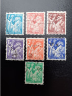 N° 649-650-651-652-653-655-656 - Used Stamps