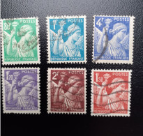 N° 649-650-651-652-653-656 - Used Stamps