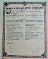 Imprutul De Cons.-amortibi 4.5 % 1934 - 1000 Fr Franc. (1934) - Roumanie - Autres & Non Classés