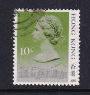 Hong Kong: 1989/91   QE II     SG600      10c   [Imprint Date: '1989']    Used - Gebraucht