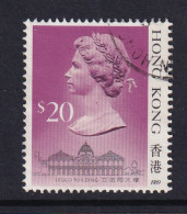 Hong Kong: 1989/91   QE II     SG614      $20   [Imprint Date: '1989']    Used - Oblitérés