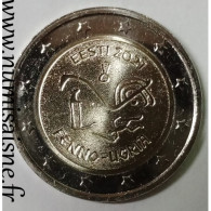 ESTONIE - 2 EURO 2021 - PEUPLES FINNO-OUGRIENS - SPL - Estonia