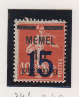 Memel Michel-cat. 34 * - Andere & Zonder Classificatie