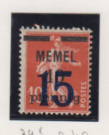 Memel Michel-cat. 34 * - Other & Unclassified