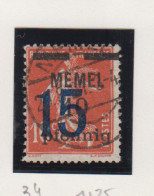Memel Michel-cat. 34 Gestempeld - Other & Unclassified