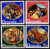 GRENADA 1968. Christmas, ART: Religious Paintings, Italian Masters, MNH - Grenade (...-1974)