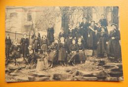 BRUXELLES  - Pensionnat De Notre Dame Du Roulé  -  Groupe De Pensionnaires  -  1909 - Enseignement, Ecoles Et Universités