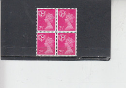 GRAN BRETAGNA  1971 - Unificato 626** (quartina) -  Man - Engeland