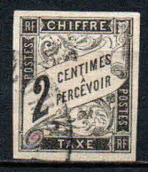 Colonies Générales -  1884 - Taxe  - N° 2 -  Oblit - Used - Impuestos