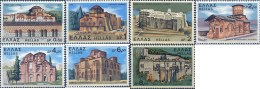 132873 MNH GRECIA 1972 IGLESIAS Y MONASTERIOS - Nuevos